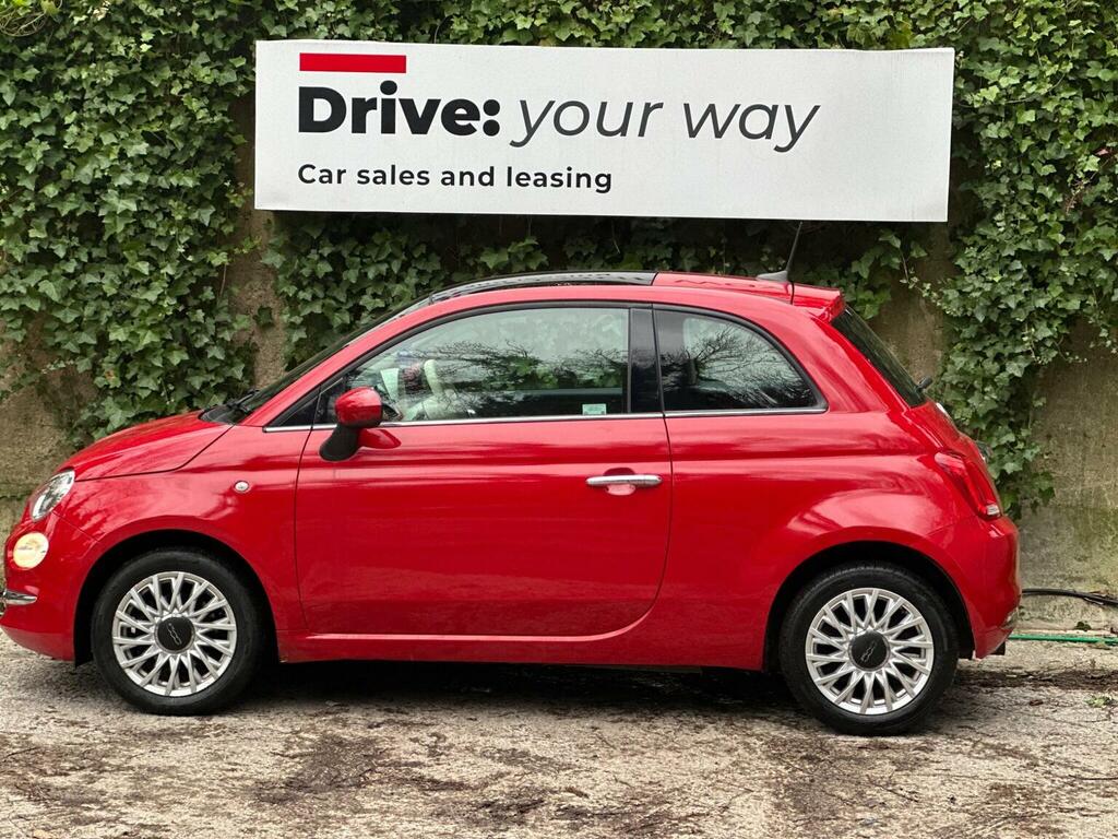 Fiat 500 Hatchback 1.2 Lounge Euro 6 Ss 201616 SD16PYJ Red #4
