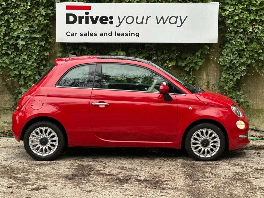 Fiat 500 Hatchback 1.2 Lounge Euro 6 Ss 201616 SD16PYJ Red #5