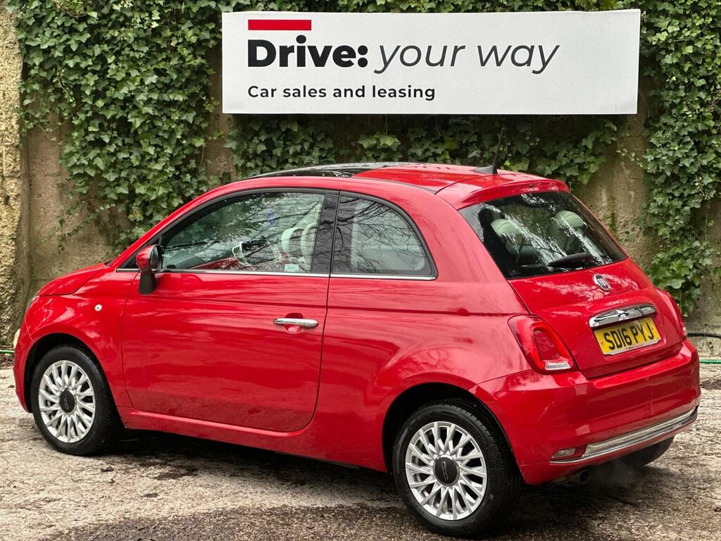 Fiat 500 Hatchback 1.2 Lounge Euro 6 Ss 201616 SD16PYJ Red #6