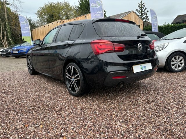 BMW 1 Series 1.5 118I Gpf M Sport Shadow Edition Hatchback YF19KUX Black #4