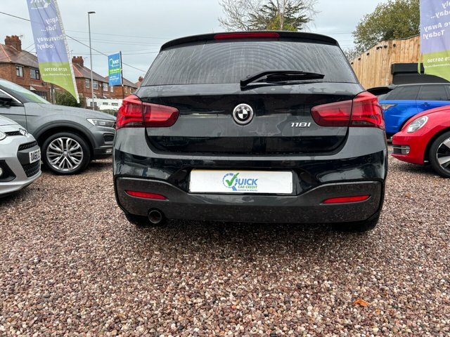 BMW 1 Series 1.5 118I Gpf M Sport Shadow Edition Hatchback YF19KUX Black #3