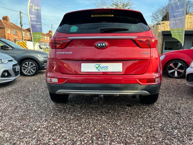 Kia Sportage 1.7 Crdi Gt-line Suv Euro 6 S S YD18EOG Red #3