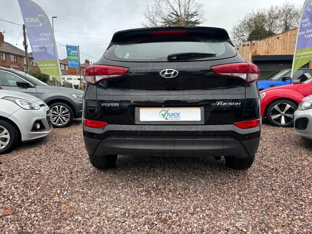 Hyundai Tucson 1.7 Crdi Blue Drive Se Nav Suv E AGZ1826 Black #3