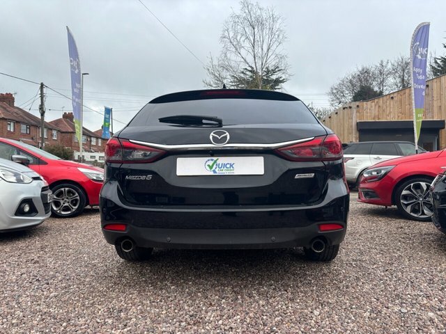 Mazda 6 2.0 Skyactiv-g Sport Nav Tourer VN16DLU Black #3