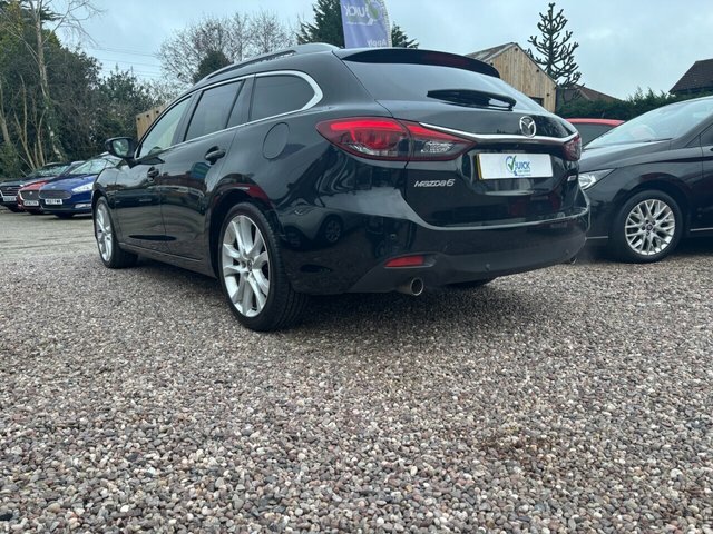 Mazda 6 2.0 Skyactiv-g Sport Nav Tourer VN16DLU Black #4