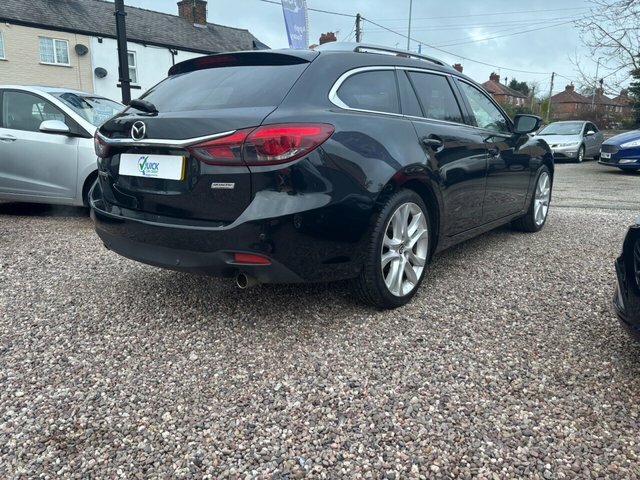 Mazda 6 2.0 Skyactiv-g Sport Nav Tourer VN16DLU Black #2