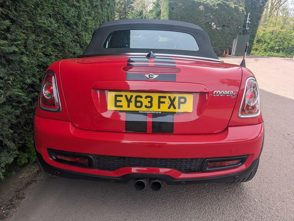Mini Roadster Convertible 1.6 Cooper S Roadster 2013 EY63FXP Red #6