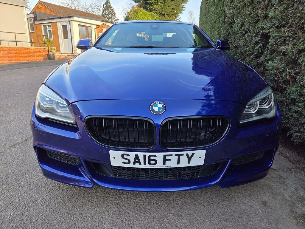BMW 6 Series Gran Coupe Coupe 3.0 640D M Sport Coupe 2016 SA16FTY Blue #2