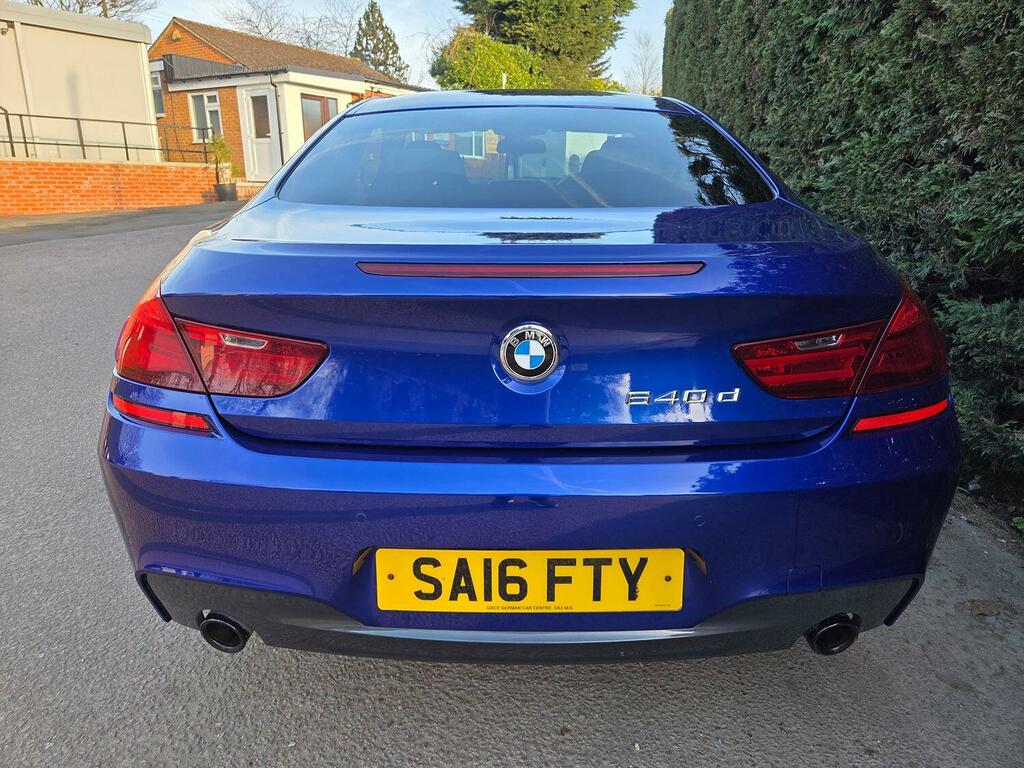 BMW 6 Series Gran Coupe Coupe 3.0 640D M Sport Coupe 2016 SA16FTY Blue #6