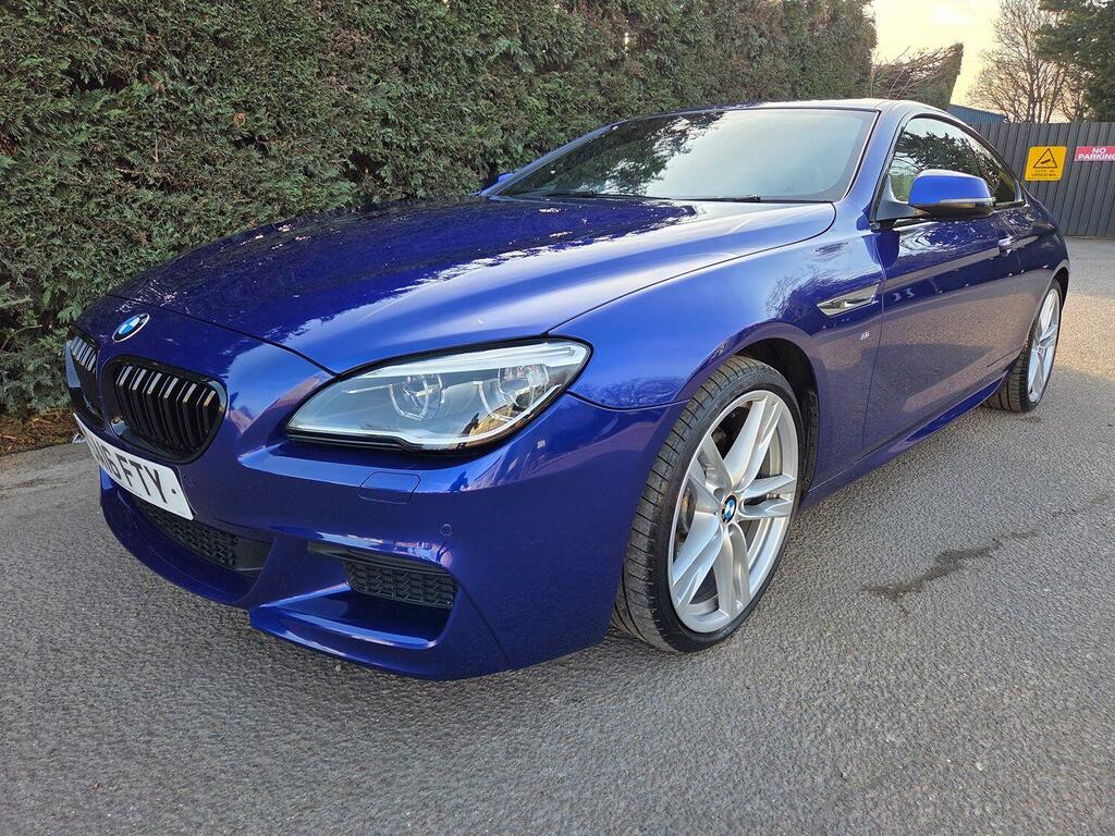 BMW 6 Series Gran Coupe Coupe 3.0 640D M Sport Coupe 2016 SA16FTY Blue #3
