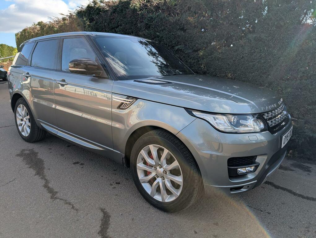 Land Rover Range Rover Sport Suv 3.0 Sd V6 Dynamic 2015 OY15TXD Grey #4