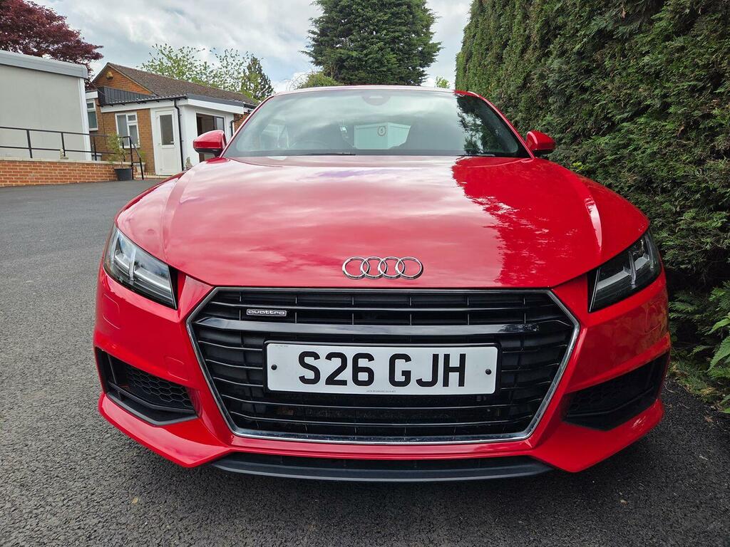 Audi TT Coupe 2.0 Tfsi S Line 2015 S26GJH Red #3