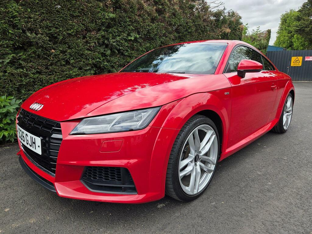 Audi TT Coupe 2.0 Tfsi S Line 2015 S26GJH Red #4