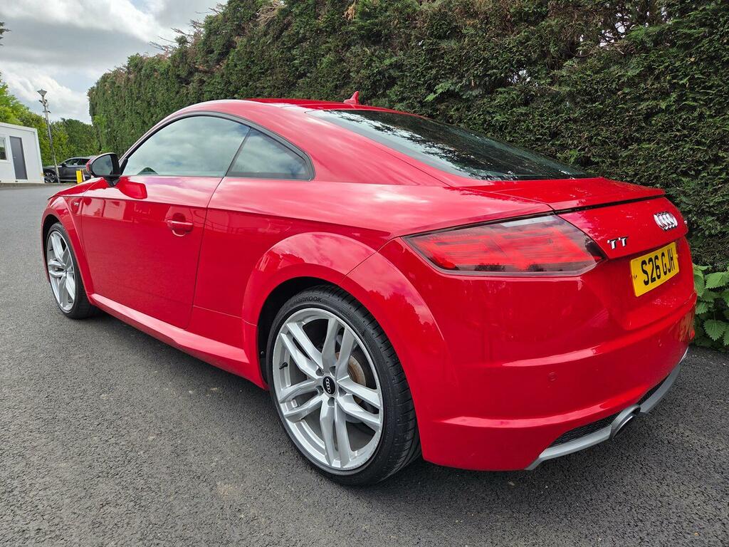 Audi TT Coupe 2.0 Tfsi S Line 2015 S26GJH Red #5