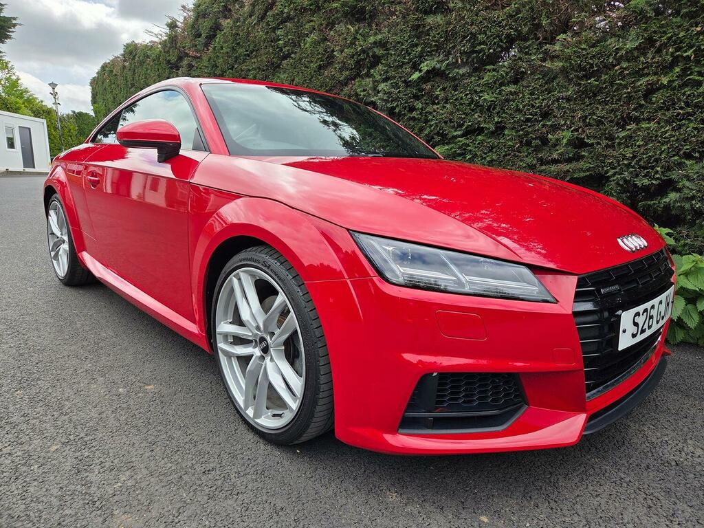 Audi TT Coupe 2.0 Tfsi S Line 2015 S26GJH Red #2
