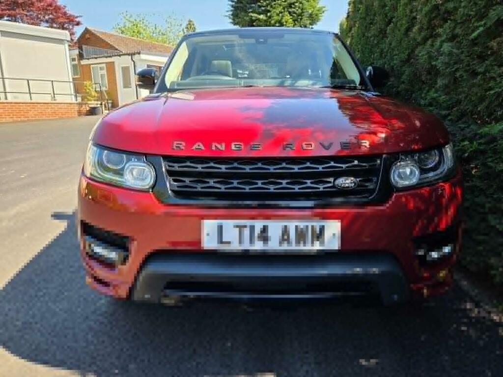 Land Rover Range Rover Sport Suv 3.0 Sd V6 Dynamic 2014 LT14AWM Red #3