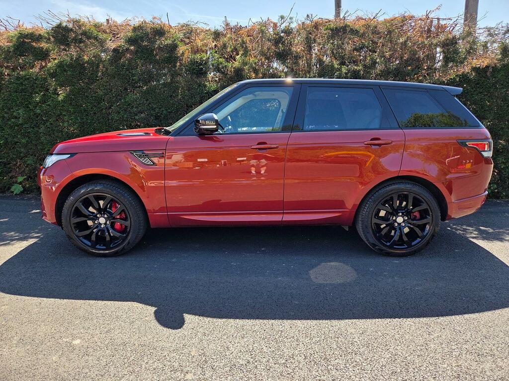 Land Rover Range Rover Sport Suv 3.0 Sd V6 Dynamic 2014 LT14AWM Red #5