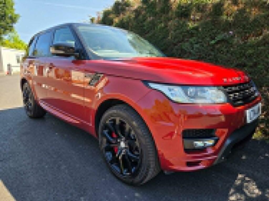 Land Rover Range Rover Sport Suv 3.0 Sd V6 Dynamic 2014 LT14AWM Red #2