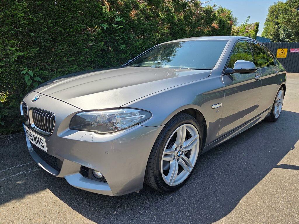 BMW 5 Series Saloon 3.0 530D M Sport Saloon 2016 Grey #4
