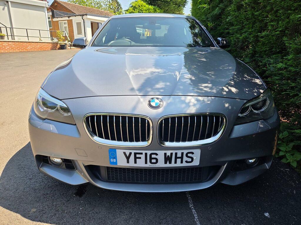 BMW 5 Series Saloon 3.0 530D M Sport Saloon 2016 Grey #3