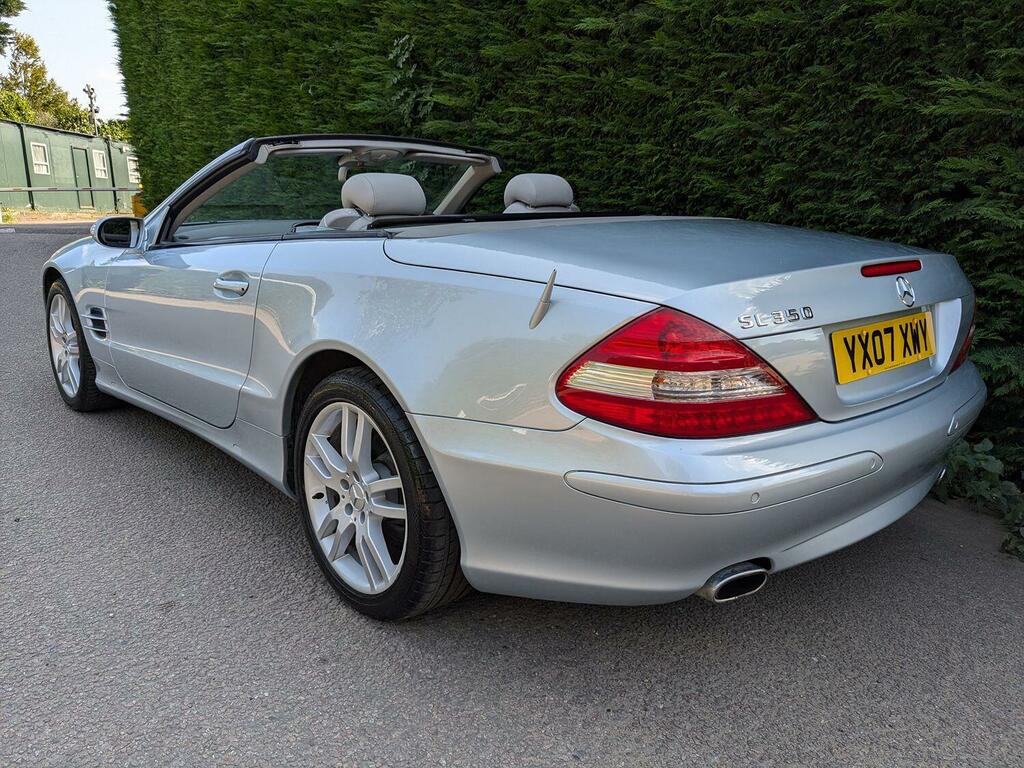 Mercedes-Benz SL Class Convertible 3.5 Sl350 2007 Silver #5