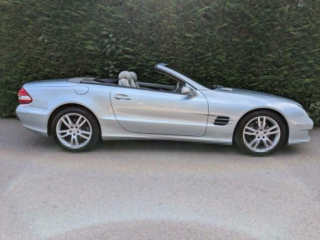 Mercedes-Benz SL Class Convertible 3.5 Sl350 2007 Silver #4