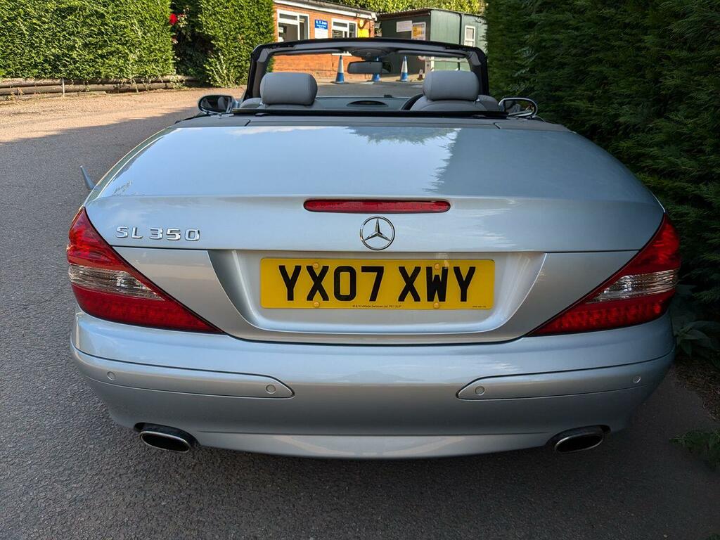 Mercedes-Benz SL Class Convertible 3.5 Sl350 2007 Silver #6