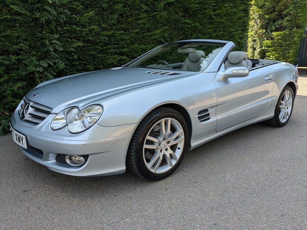 Mercedes-Benz SL Class Convertible 3.5 Sl350 2007 Silver #3