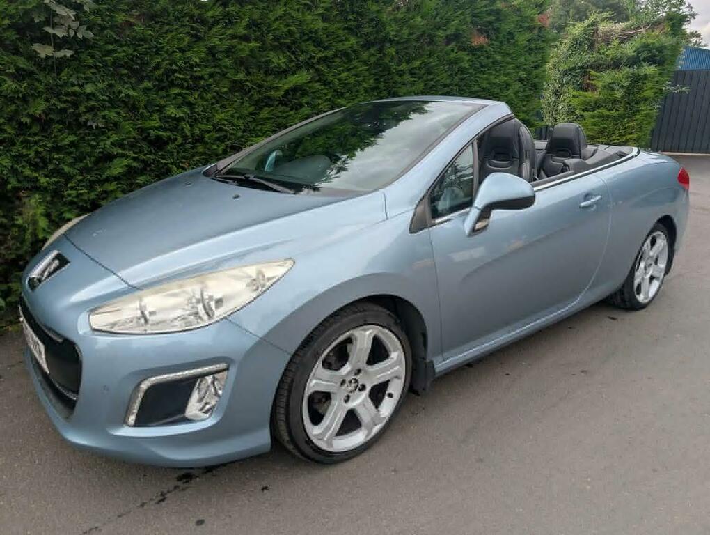Peugeot 308 Convertible 1.6 Thp Allure 2012 Blue