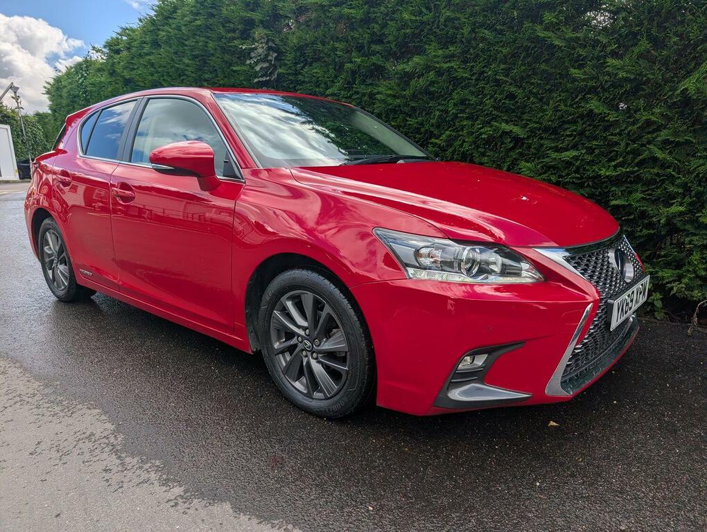 Lexus CT Hatchback 1.8 200H 2019 YK69XPM Red #2