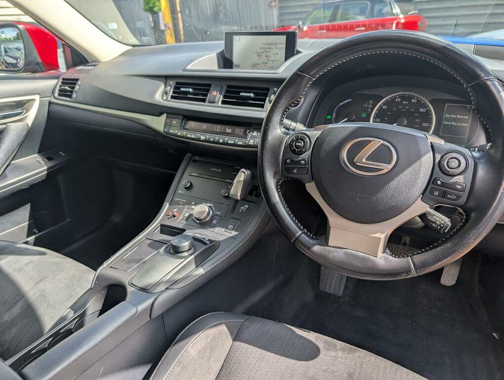 Lexus CT Hatchback 1.8 200H 2019 YK69XPM Red #6