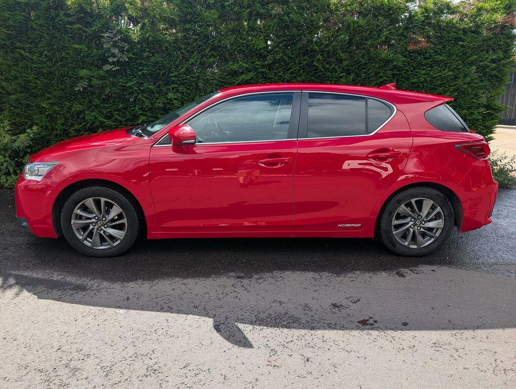 Lexus CT Hatchback 1.8 200H 2019 YK69XPM Red #3