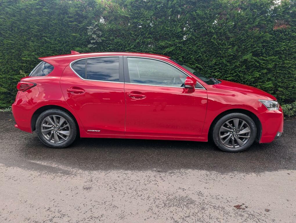 Lexus CT Hatchback 1.8 200H 2019 YK69XPM Red #4