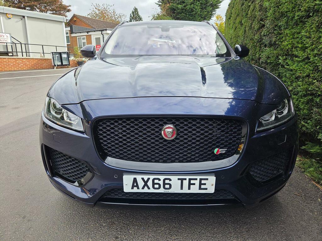 Jaguar F-Pace Suv 3.0 D300 V6 S 2016 AX66TFE Blue #3
