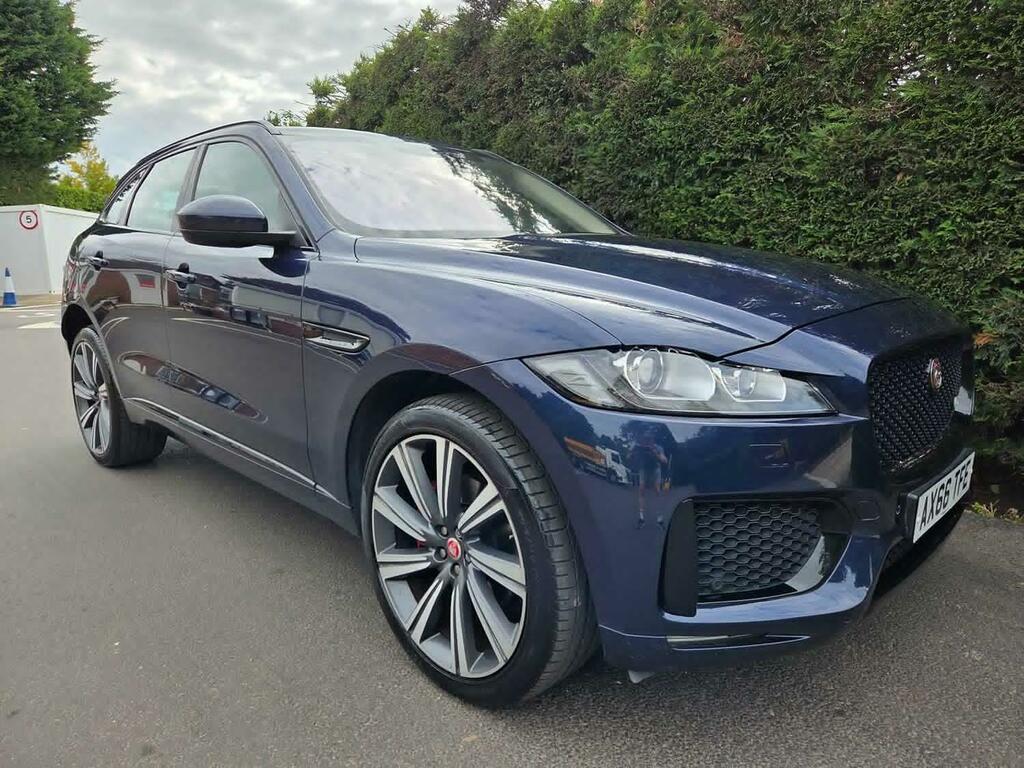Jaguar F-Pace Suv 3.0 D300 V6 S 2016 AX66TFE Blue #2