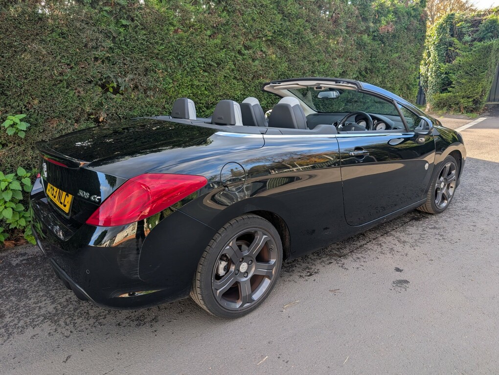 Peugeot 308 Convertible 1.6 Thp Roland Garros 2013 Black #4