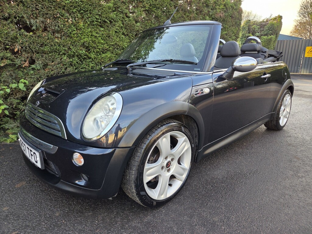 Mini Convertible Convertible 1.6 Cooper S Convertible 2008 Black #3