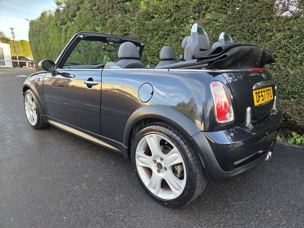 Mini Convertible Convertible 1.6 Cooper S Convertible 2008 Black #5