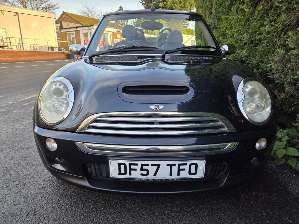 Mini Convertible Convertible 1.6 Cooper S Convertible 2008 Black #2