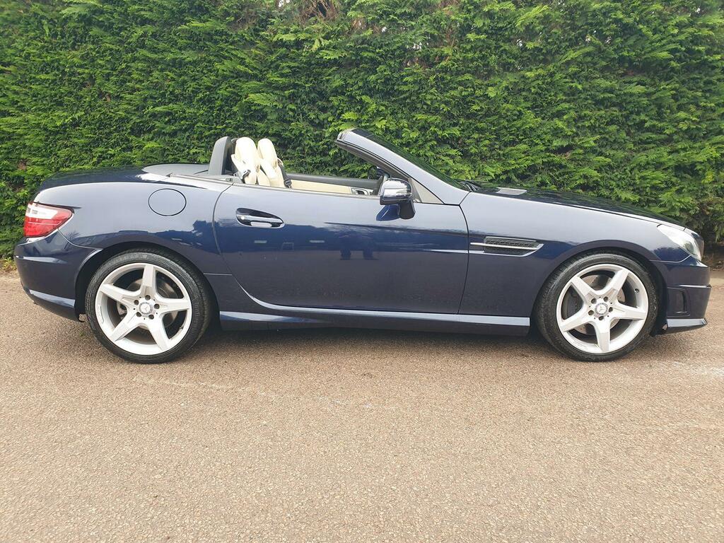 Mercedes-Benz SLK Convertible 1.8 Slk250 Blueefficiency Amg Sport Ed Blue