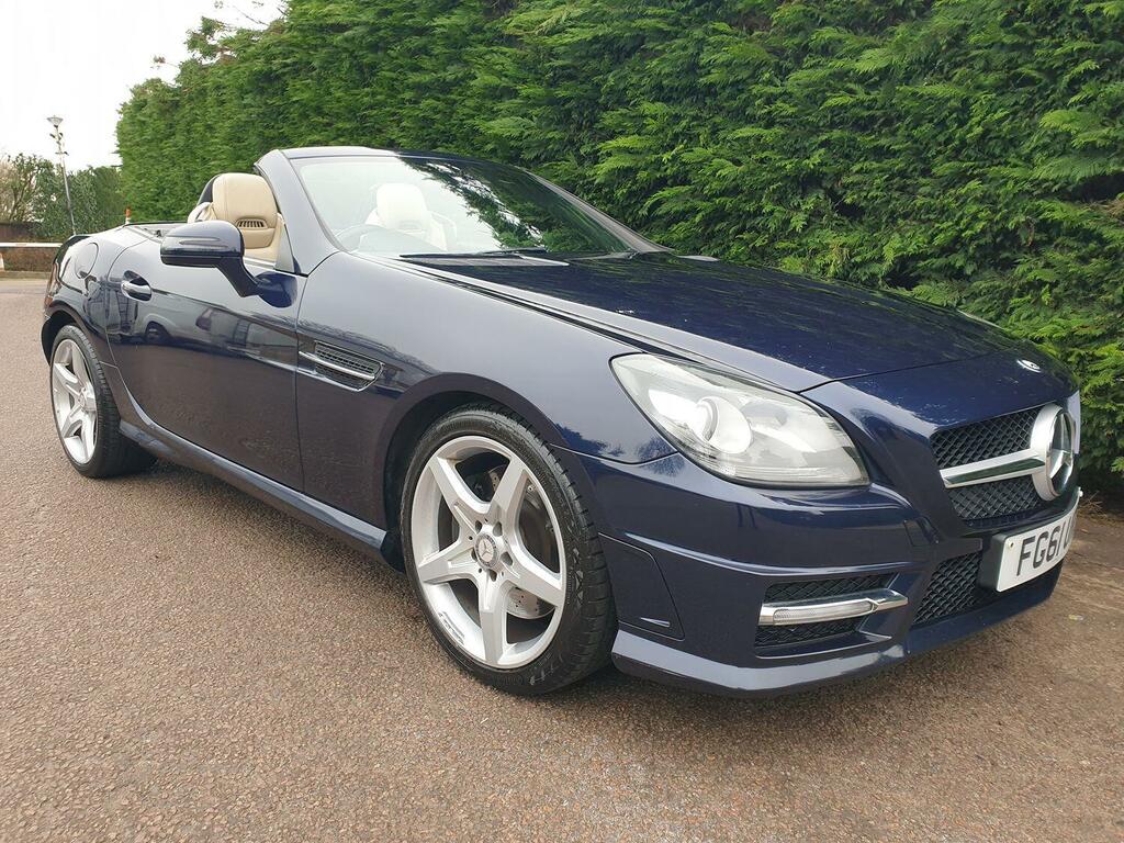 Mercedes-Benz SLK Convertible 1.8 Slk250 Blueefficiency Amg Sport Ed Blue #2