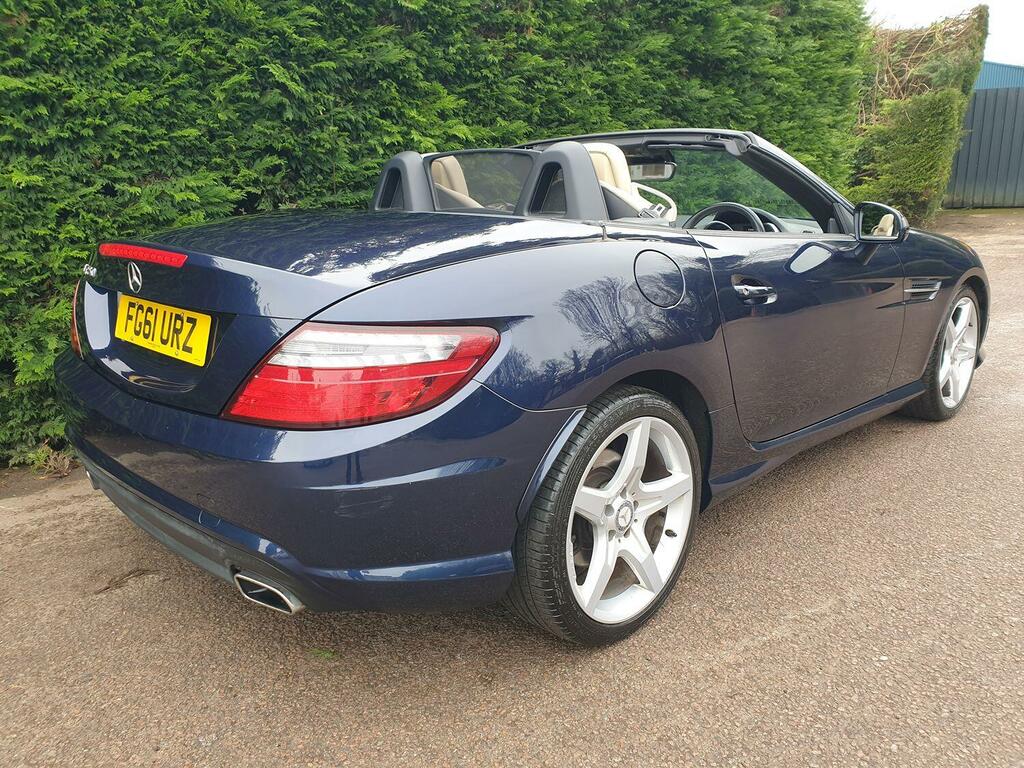 Mercedes-Benz SLK Convertible 1.8 Slk250 Blueefficiency Amg Sport Ed Blue #6