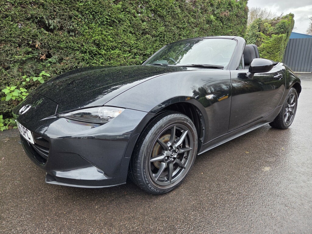 Mazda MX-5 Convertible 1.5 Skyactiv-g Sport Nav 2016 FY66OPC Black #4