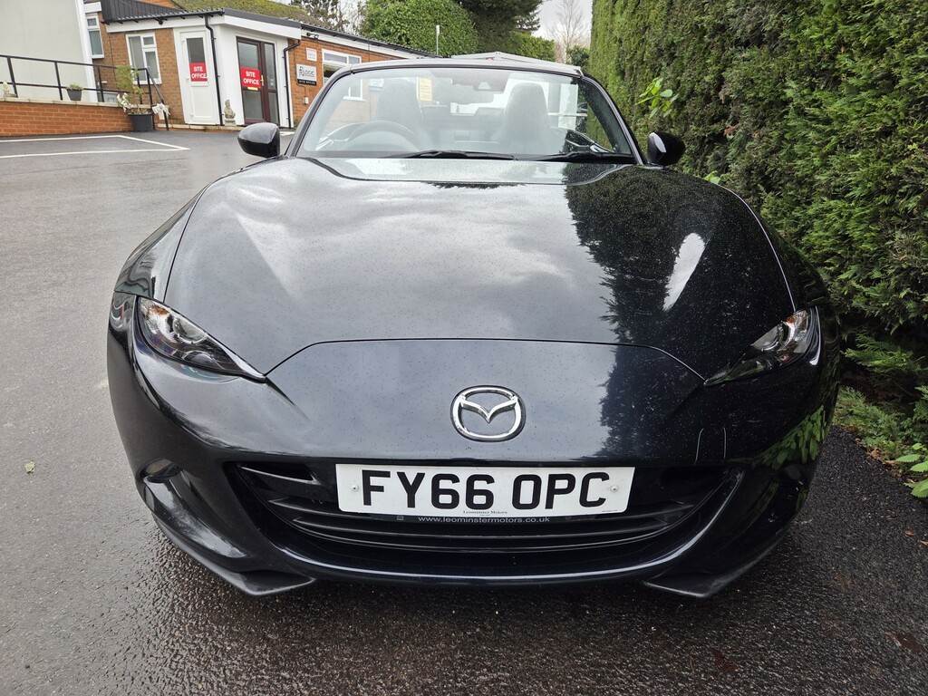 Mazda MX-5 Convertible 1.5 Skyactiv-g Sport Nav 2016 FY66OPC Black #3