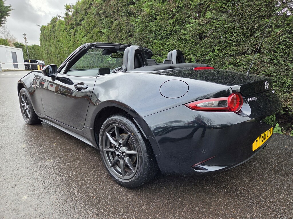 Mazda MX-5 Convertible 1.5 Skyactiv-g Sport Nav 2016 FY66OPC Black #5