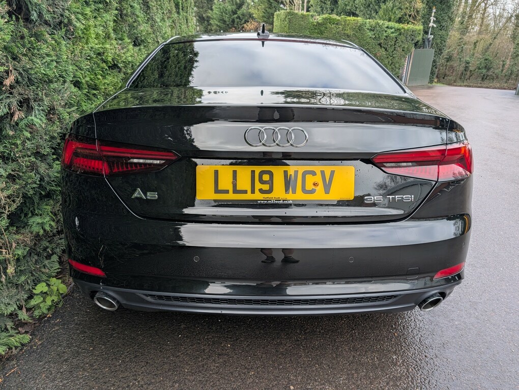 Audi A5 Coupe 2.0 Tfsi 35 Black Edition 2019 LL19WCV Black #5