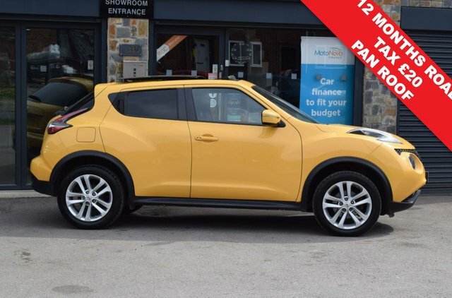 Nissan Juke 2016 1.5 Dci N-connecta Suv Euro NV66HXD Yellow