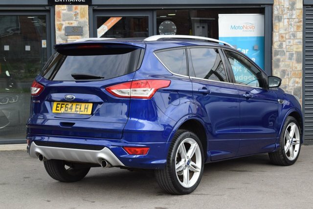Ford Kuga 2015 2.0 Tdci Titanium X Sport Suv Manu EF64ELH Blue #3