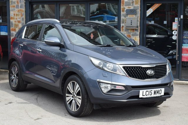 Kia Sportage 2015 1.7 Crdi Ecodynamics 3 Suv Blue #4