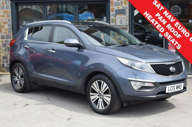 Kia Sportage 2015 1.7 Crdi Ecodynamics 3 Suv Blue